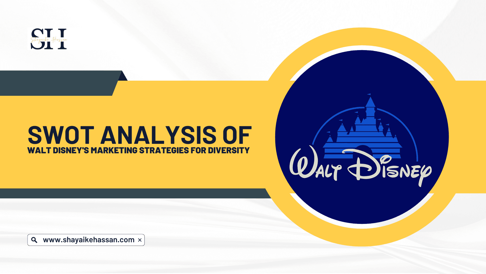 SWOT analysis of Walt Disney's  marketing strategies for diversity