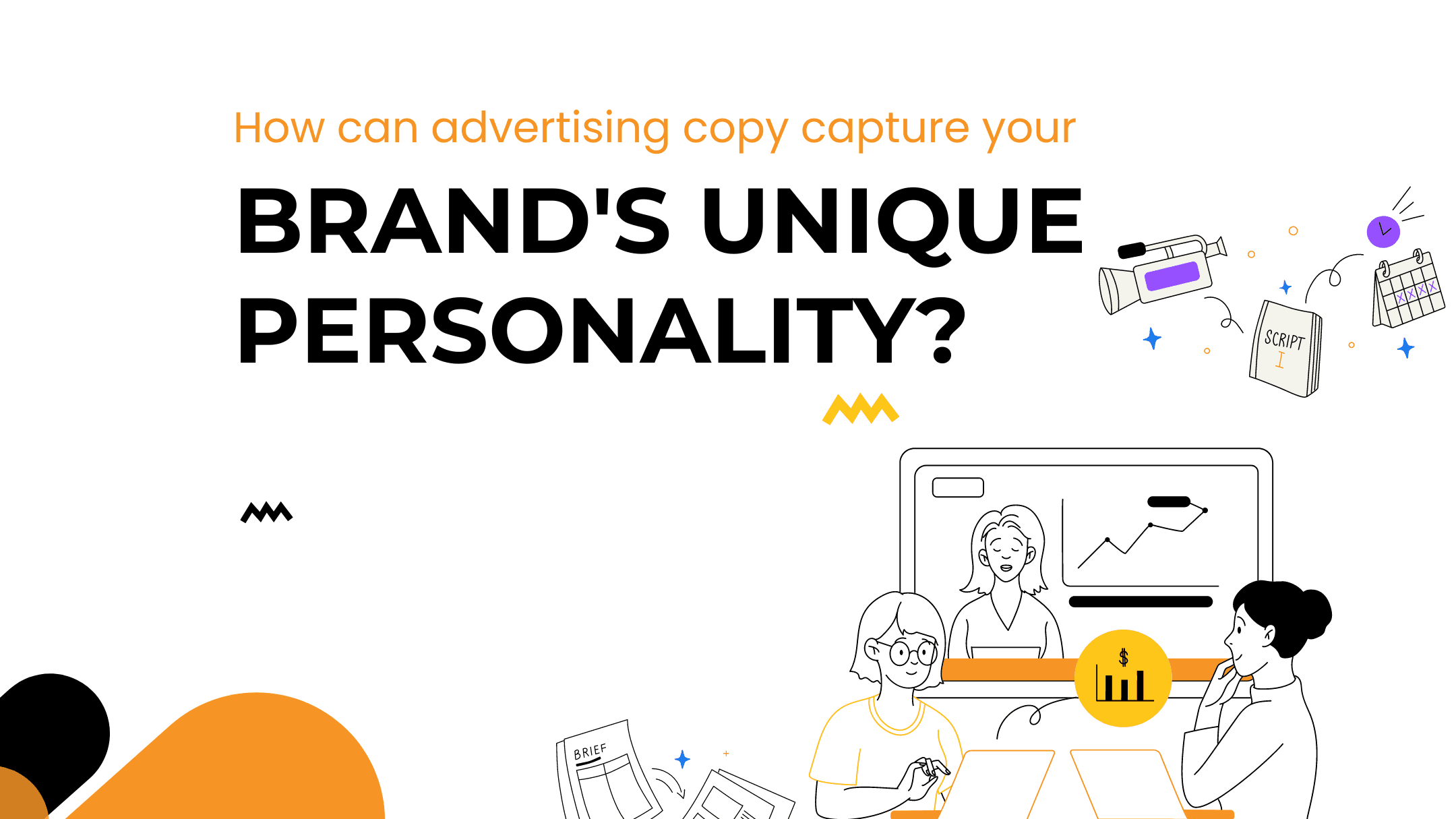 How can advertising copy capture your brand's unique personality?