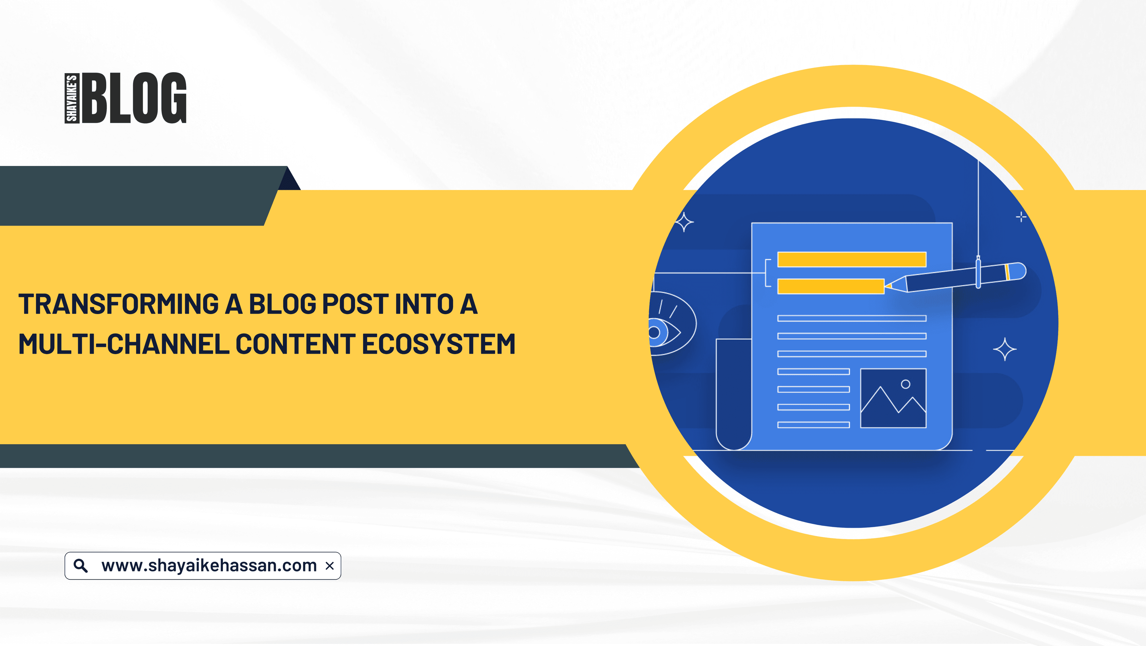 Transforming a Blog Post into a Multi-Channel Content Ecosystem